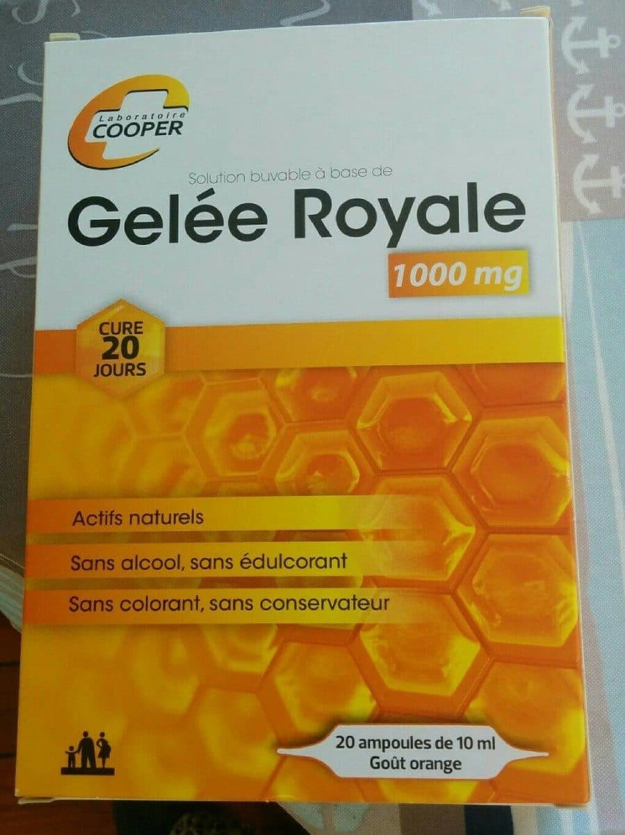 Open Food Facts Gelée Royale 1000 mg packshot