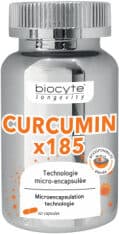 Open Food Facts Biocyte Curcumin X185 - 30 Capsules packshot