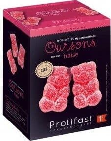 Protifast Oursons Saveur Fraise - 5 Sachets - Protifast packshot