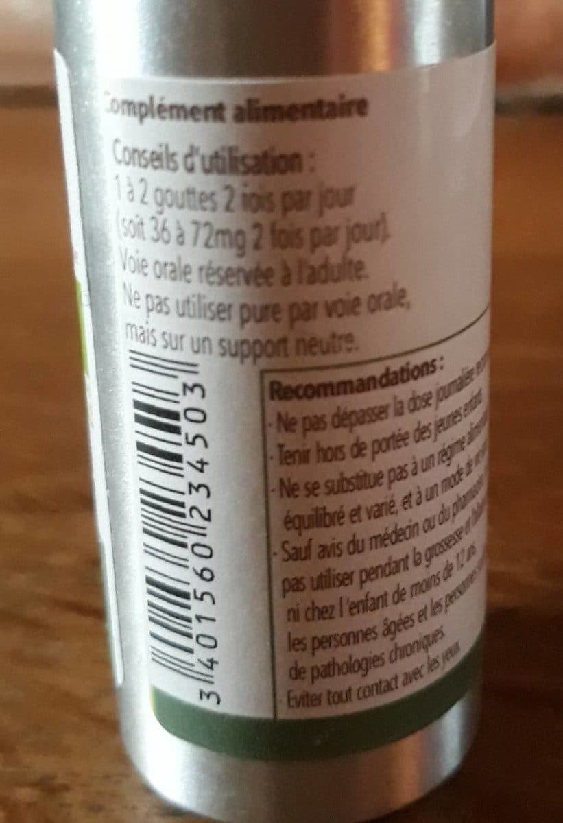 Open Food Facts Orange douce Citrus sinensis packshot