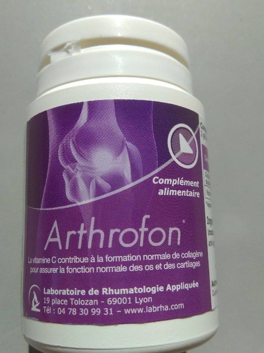 Open Food Facts Arthrofon packshot