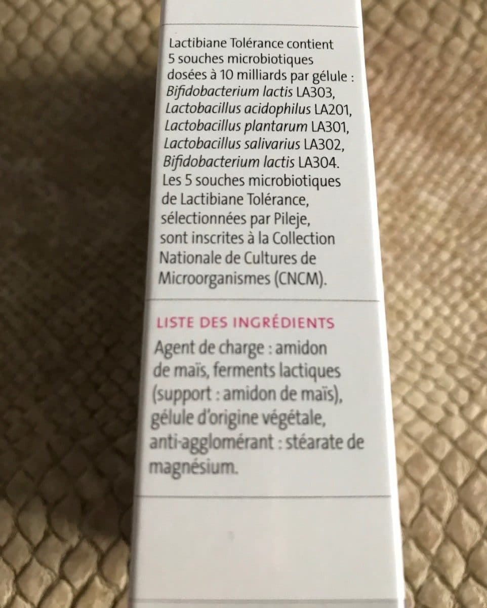 Pileje Lactibiane tolerance packshot