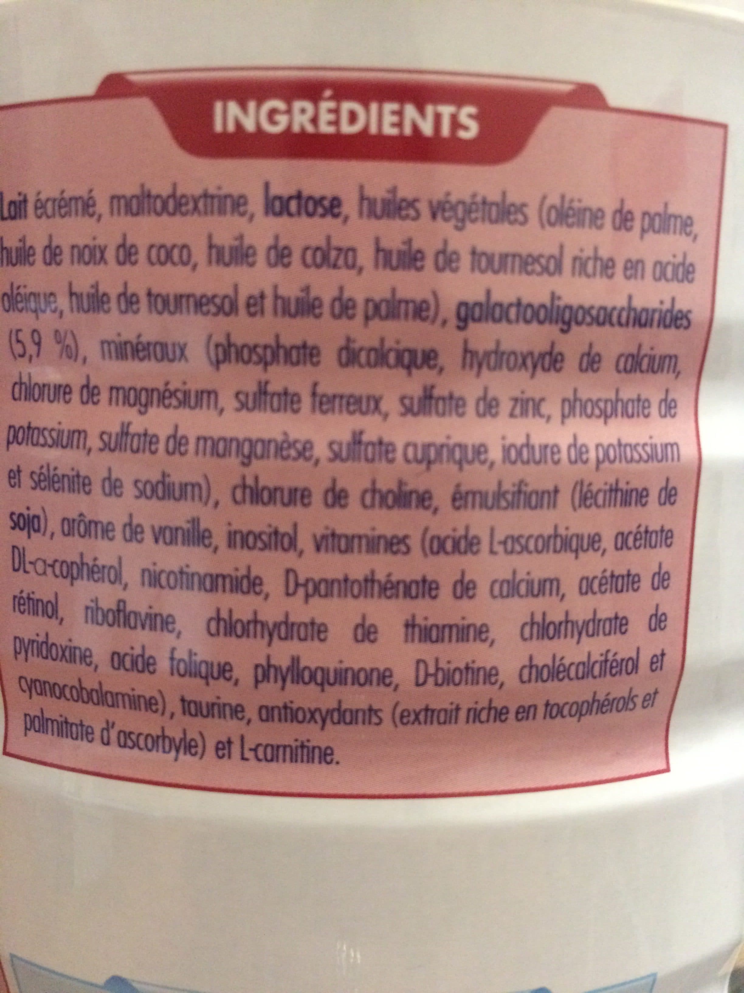 Nutriben NUTRIBEN LAIT CROISSANCE 3EME AGE packshot