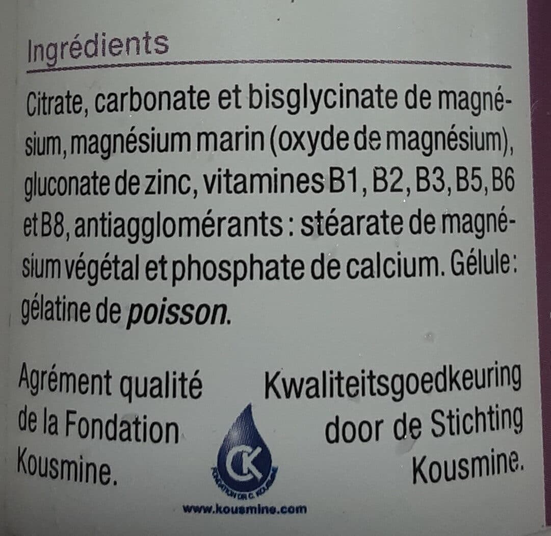 Open Food Facts Ergymag - 100 Gélules packshot