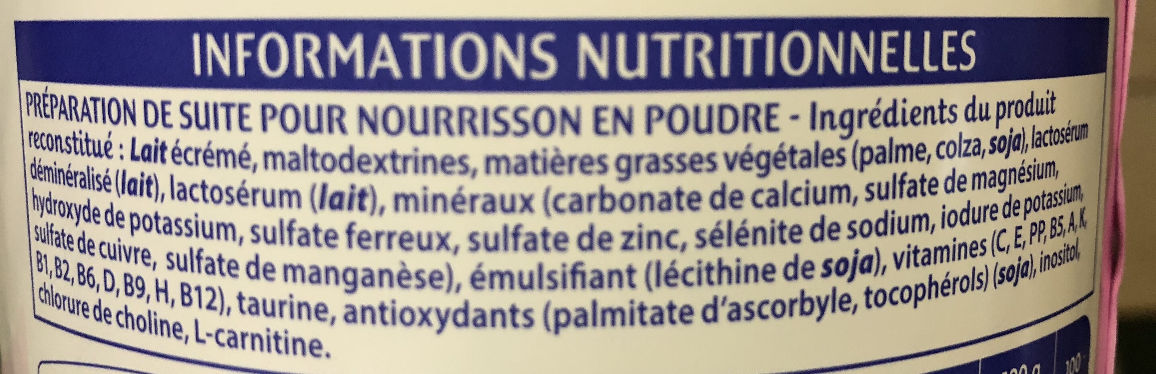 Picot Lait 2eme Age Des 6 Mois Picot, 900 G packshot