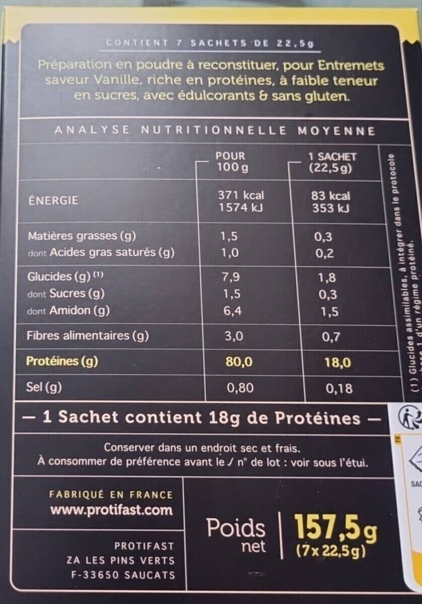 Protifast Entremet hyperprotéiné packshot