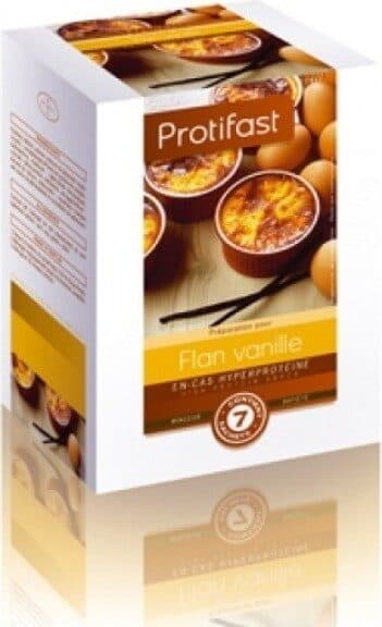 Protifast Protifast Flan Vanille En Cas Hyperproteine 7 Sachets (dessert) packshot