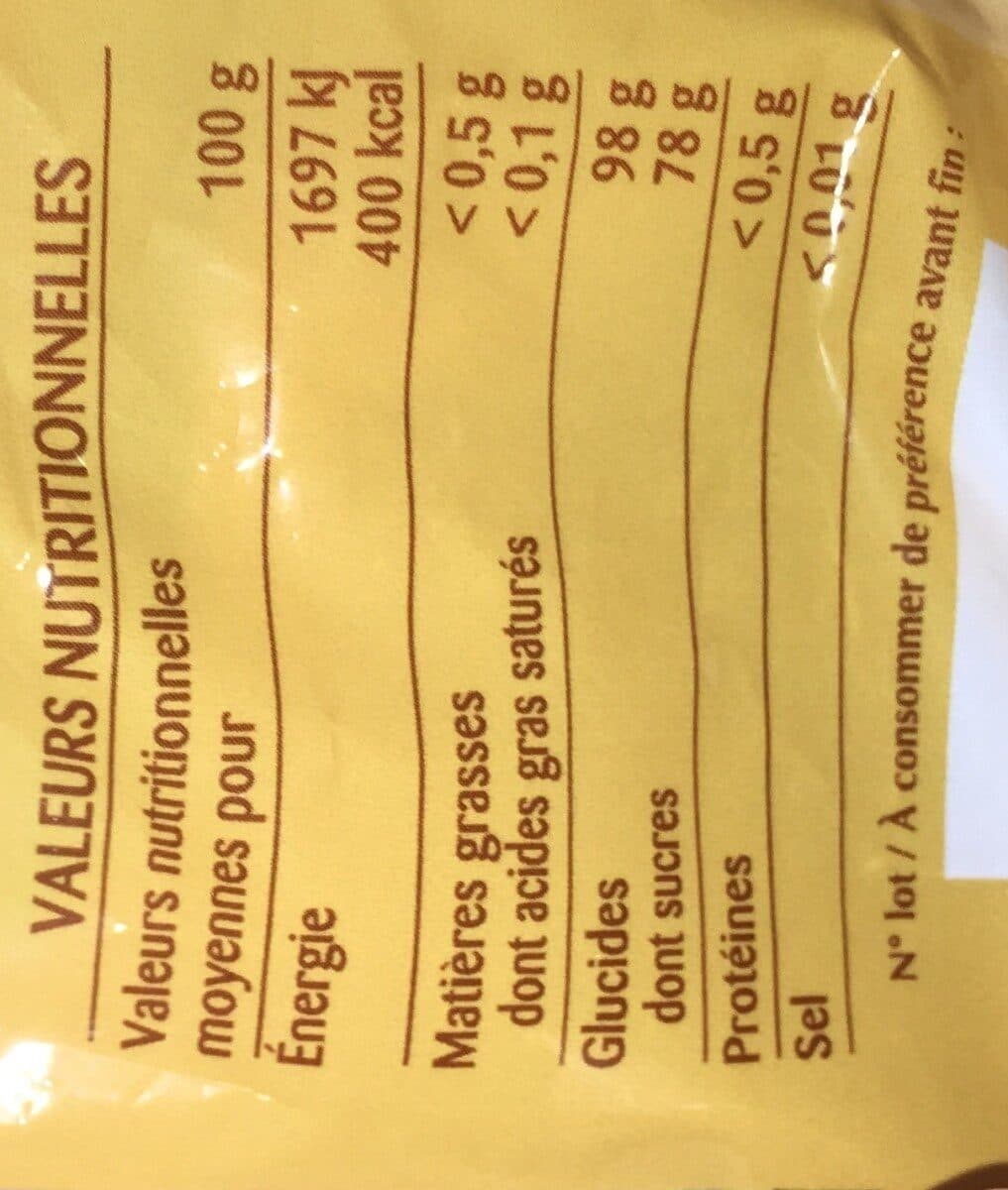 Open Food Facts Pimélia Bonbons Miel Des Champs Bio 100G packshot