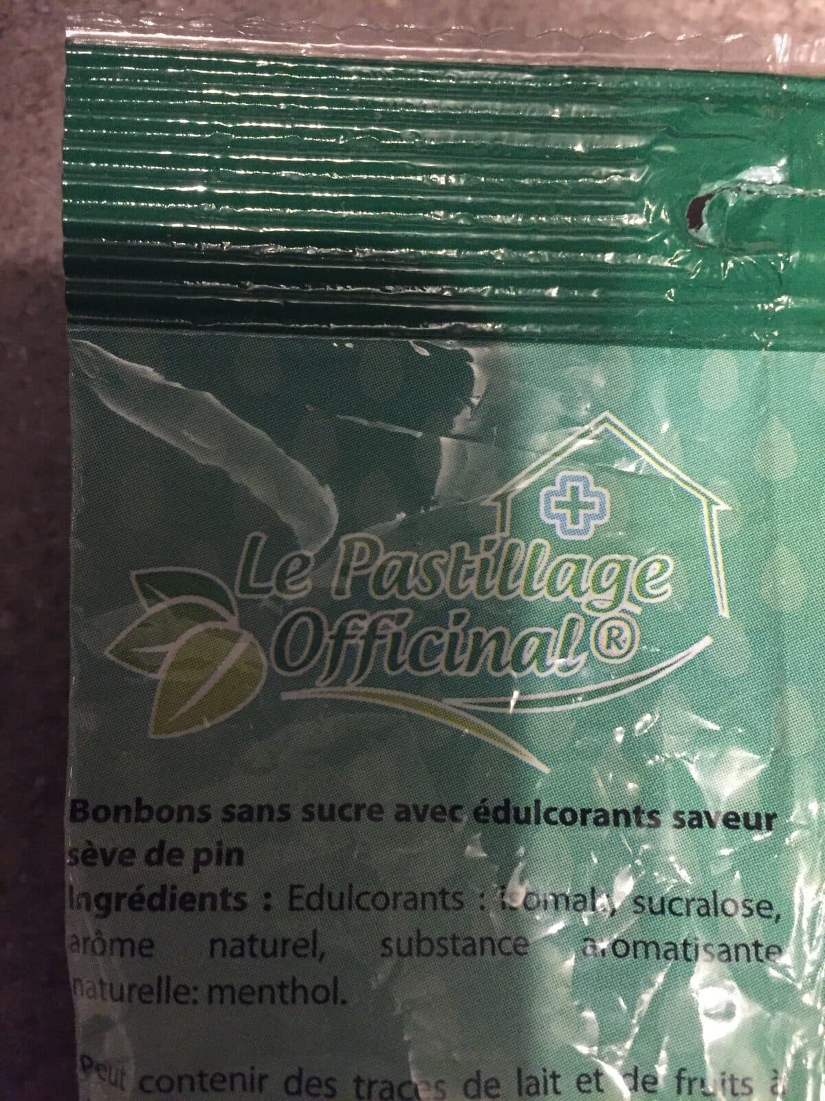 Open Food Facts Bourgeons sève de pin packshot
