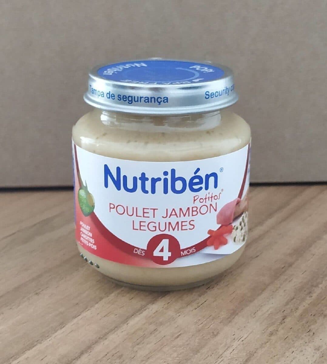 Nutriben Nutriben Petit Pot Poulet Jambon Legumes packshot