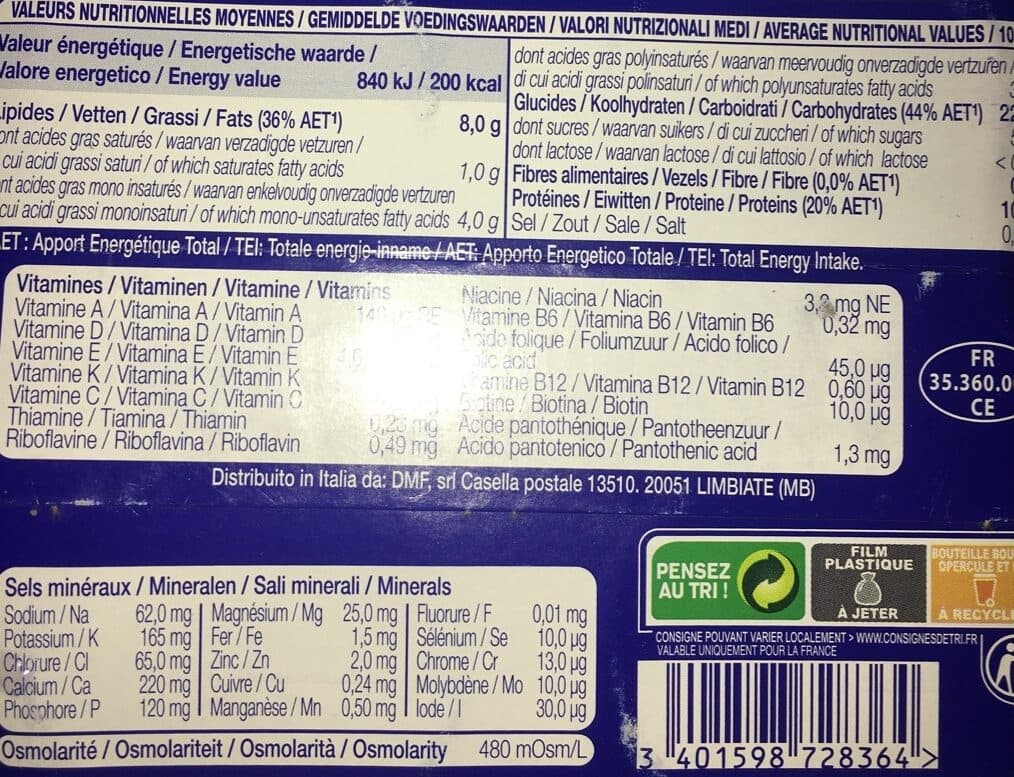 Delical Delical Effimax 2.0 Vanille 4X200ML packshot
