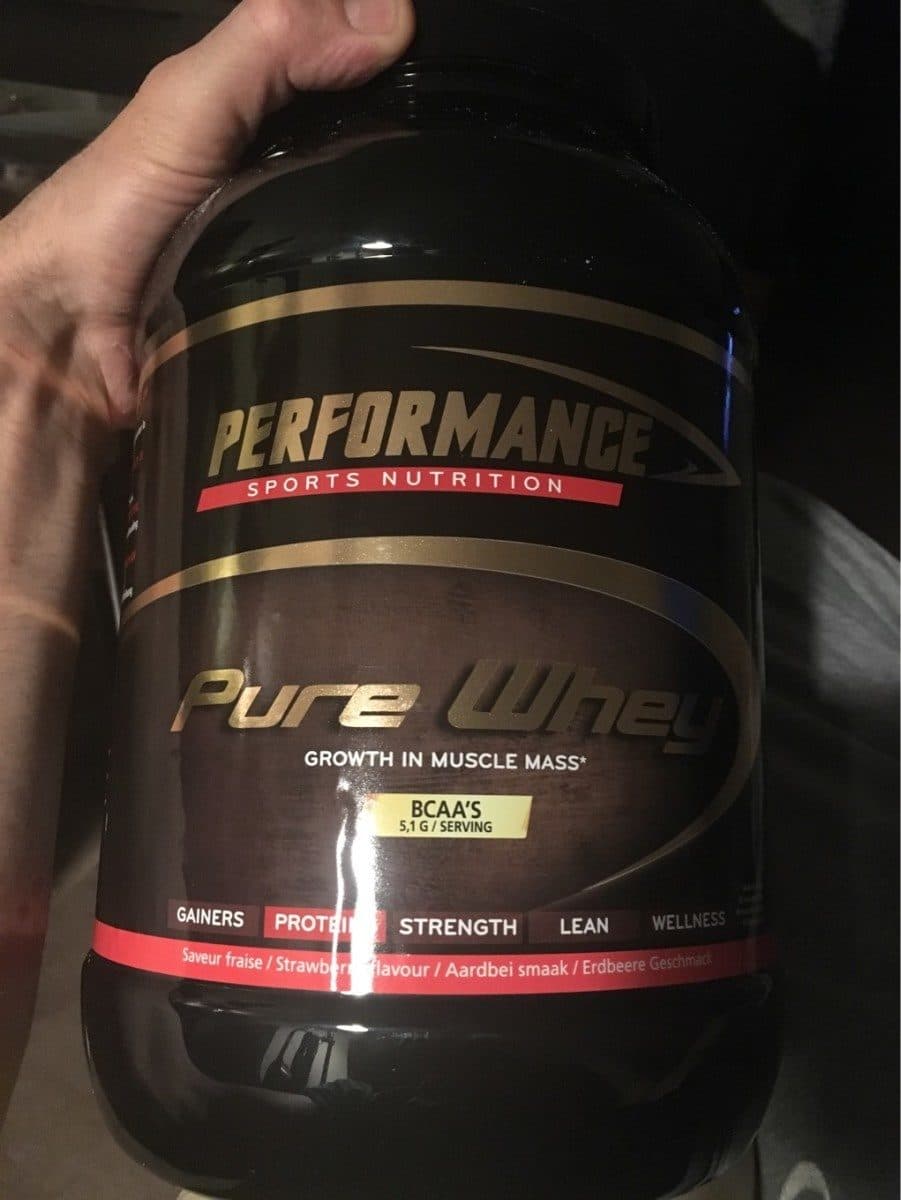 Performance Pure Whey - 2kg - Fraise packshot