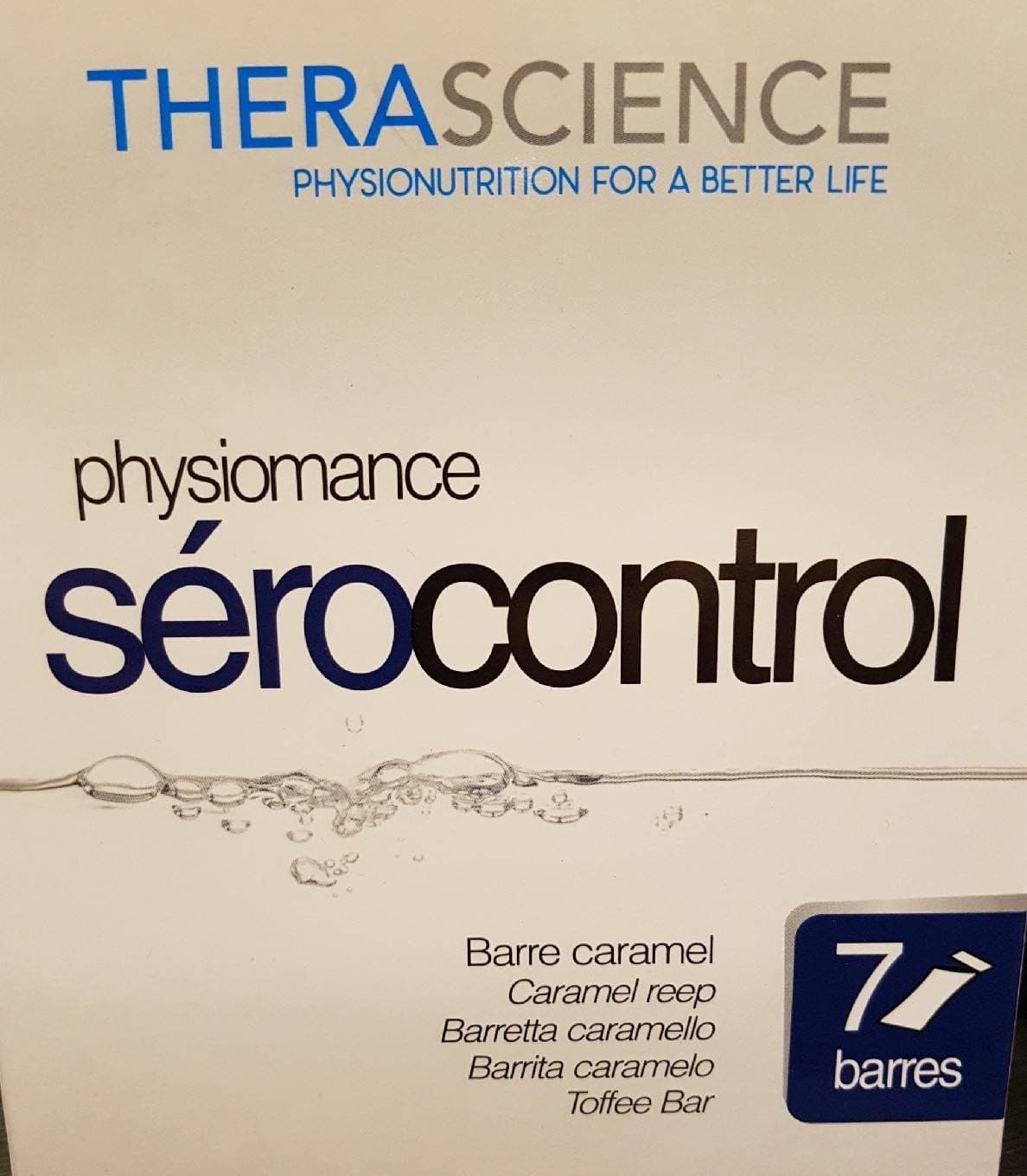 Therascience Barre caramel Sérocontrol packshot