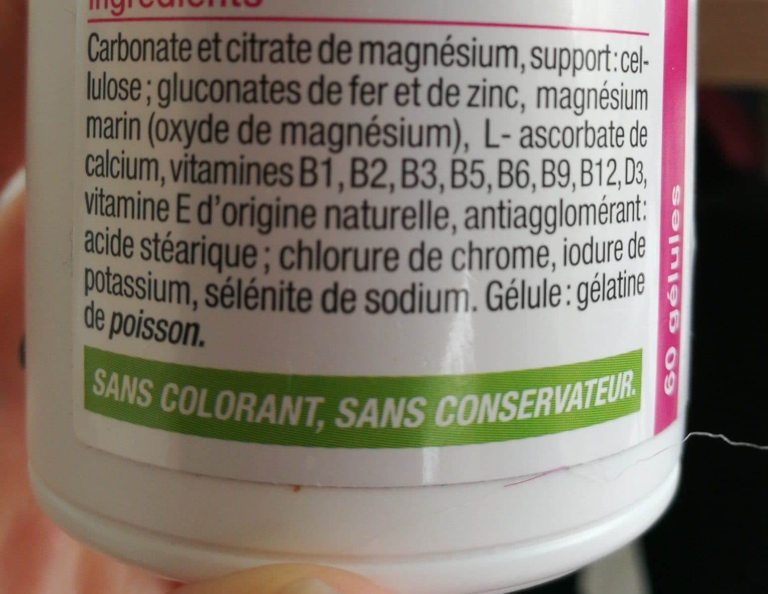 Open Food Facts Ergynatal packshot