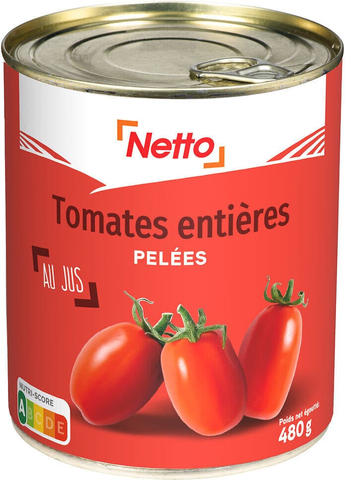 Netto Tomates entières pelées 4/4 packshot