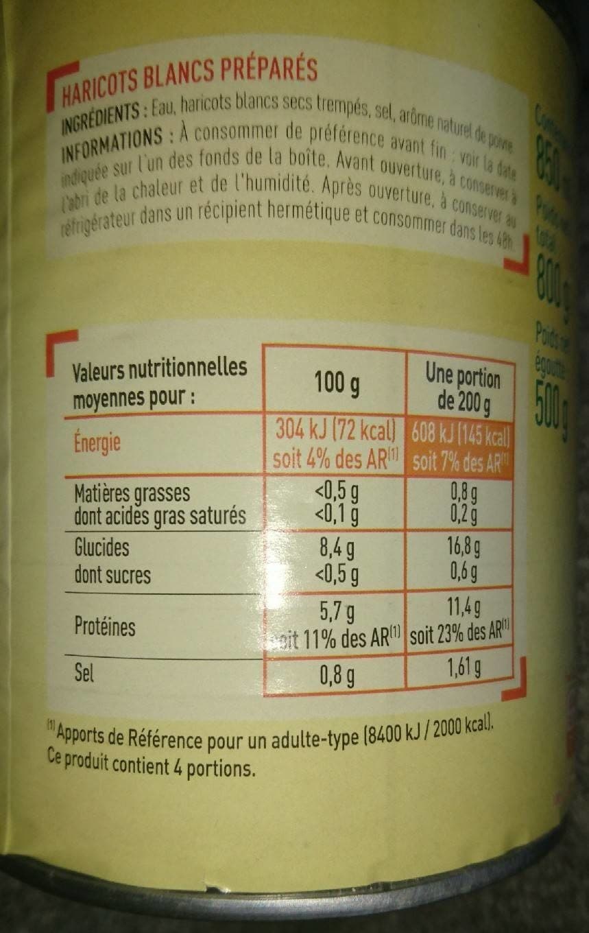 Netto Haricots blancs préparés - 4/4 packshot