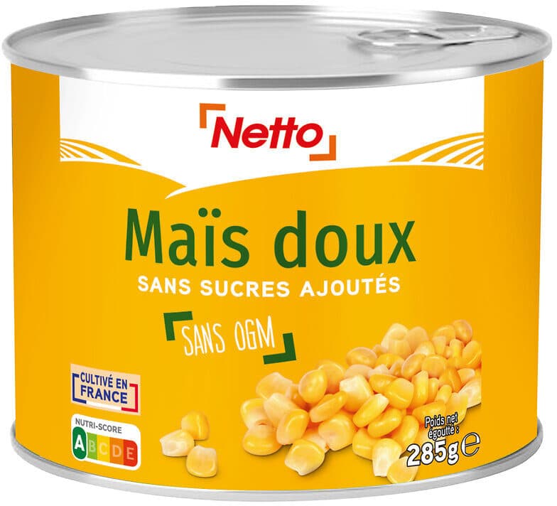 Netto Maïs doux croquant SSA - 1/2 packshot