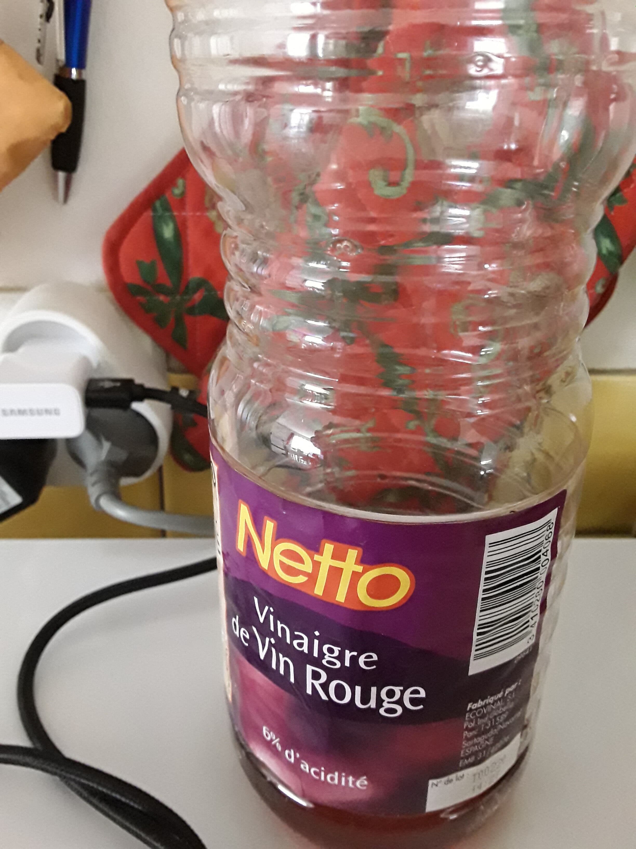Open Food Facts Vinaigre de vin rouge packshot