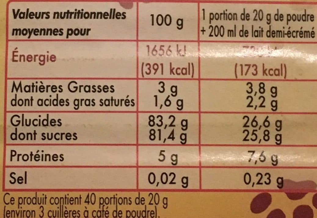 Netto Préparation en poudre instantanée pour boisson cacaotée - 800g packshot