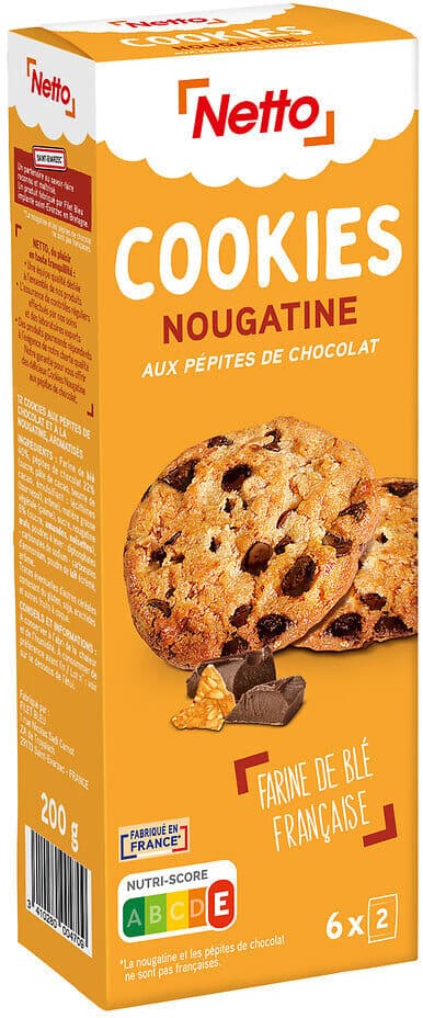 Netto Cookies nougatine - 200g packshot
