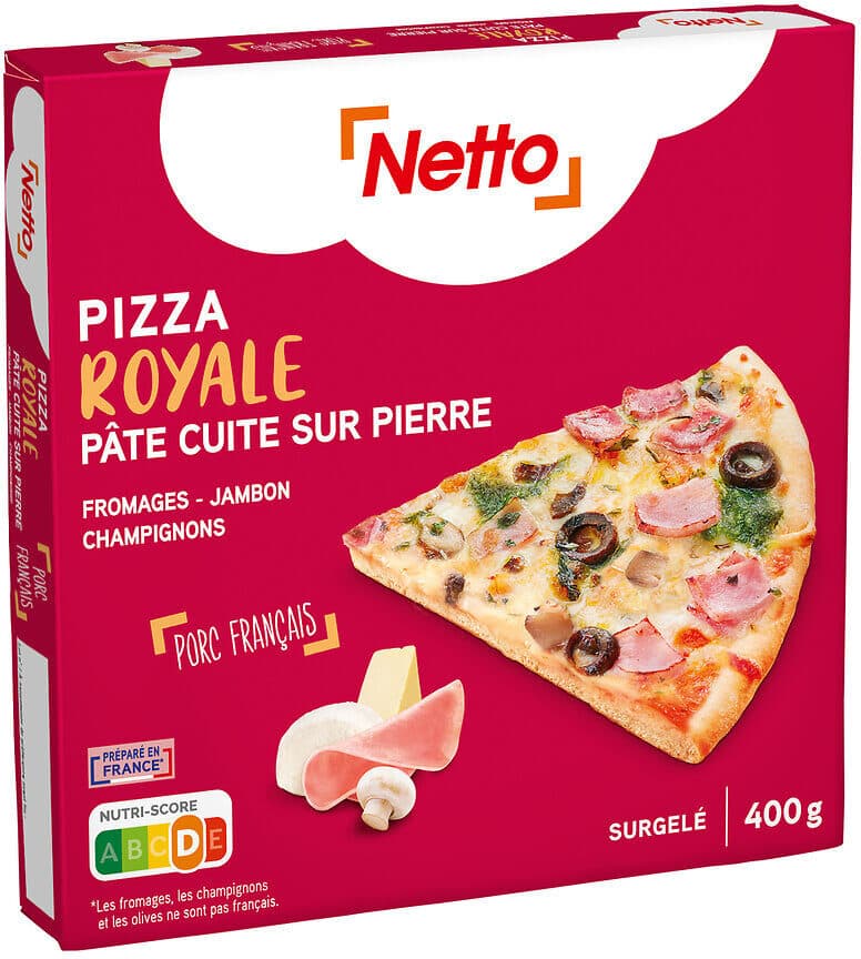 Netto Pizza Di Pierra Royale surgelée 400g packshot