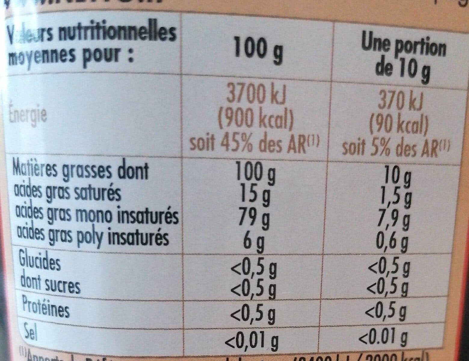 Netto Huile d'olive vierge extra 1L bouteille verre packshot