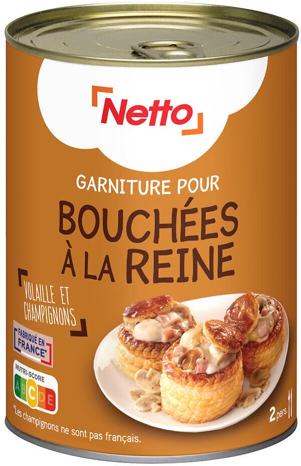 Netto Garniture pour bouchées à la reine 400g packshot