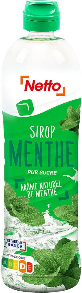 Netto Sirop Menthe bidon 75cl packshot