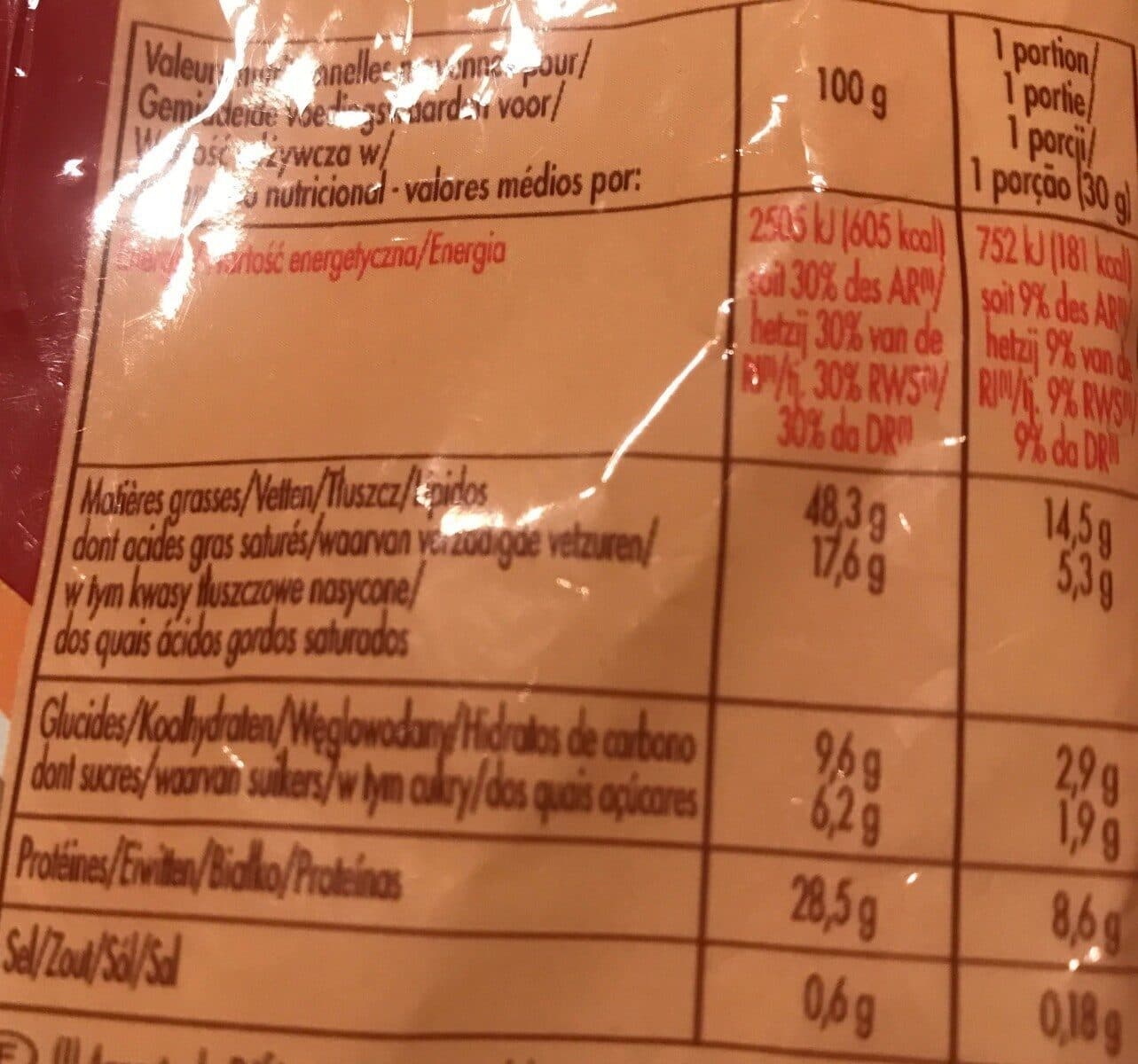 Top Budget Cacahuètes Grillées et Salées packshot