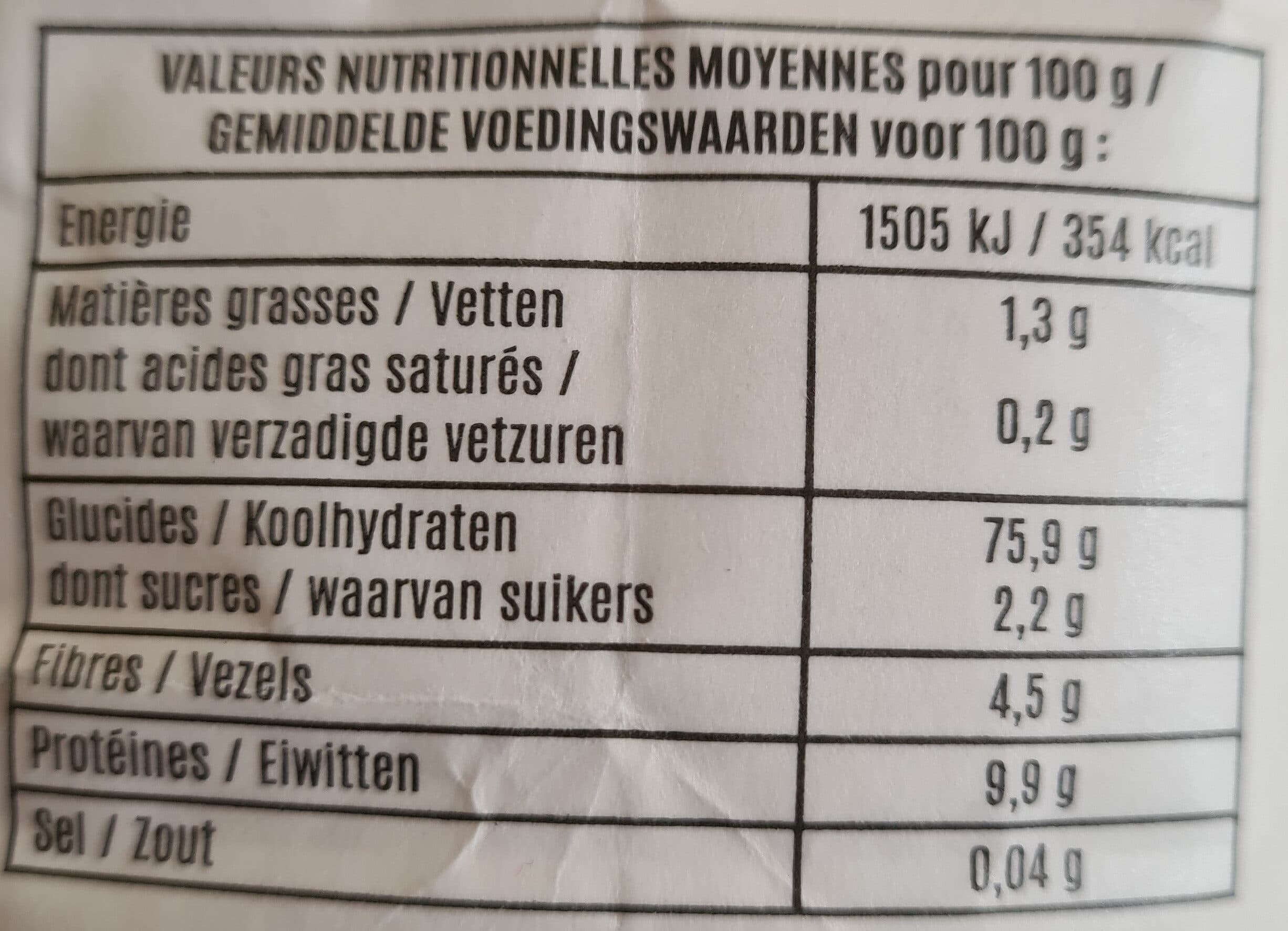 CHABRIOR Farine de blé T55 1kg packshot