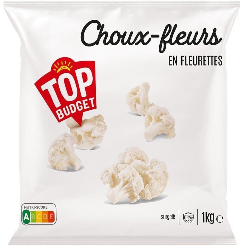 Intermarché CHOUX FLEURS EN FLEURETTES 1kg packshot