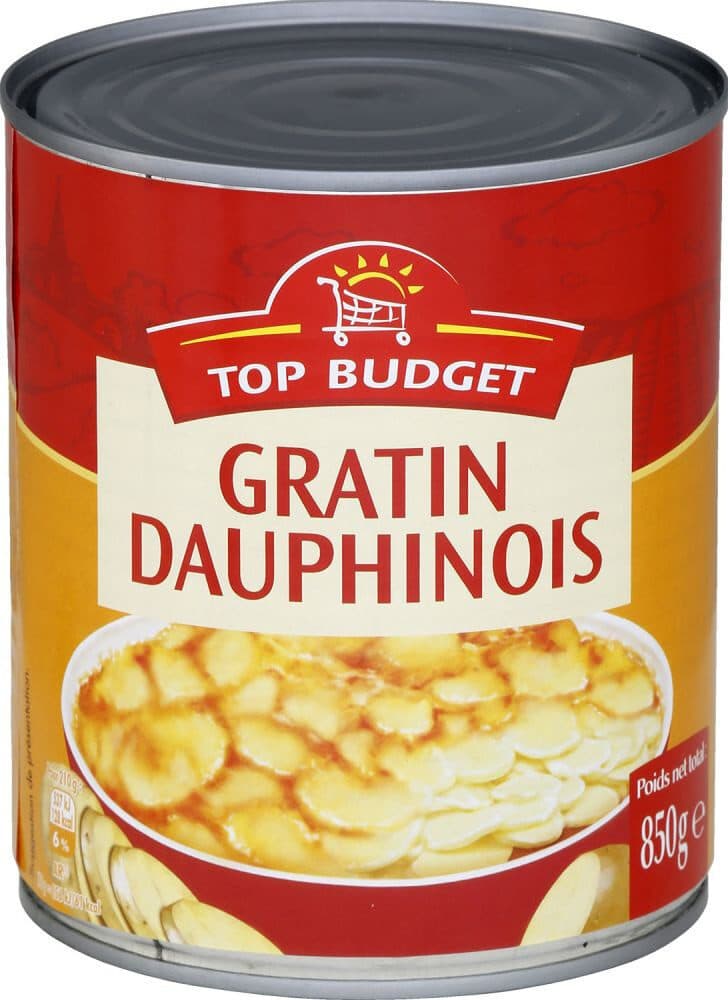 Top Budget Gratin dauphinois packshot