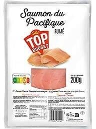 Top budget Saumon fumé TOP BUDGET 200g packshot