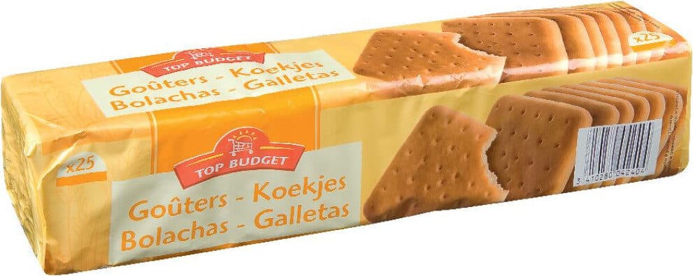 Top budget Goûter sec 350g packshot