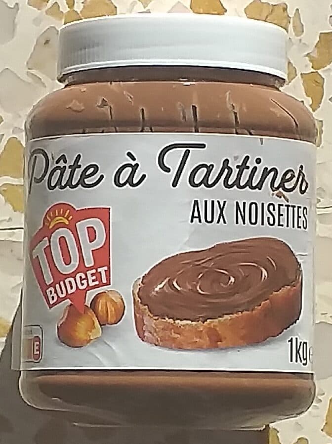 Top Budget Pâte à tartiner aux noisettes packshot