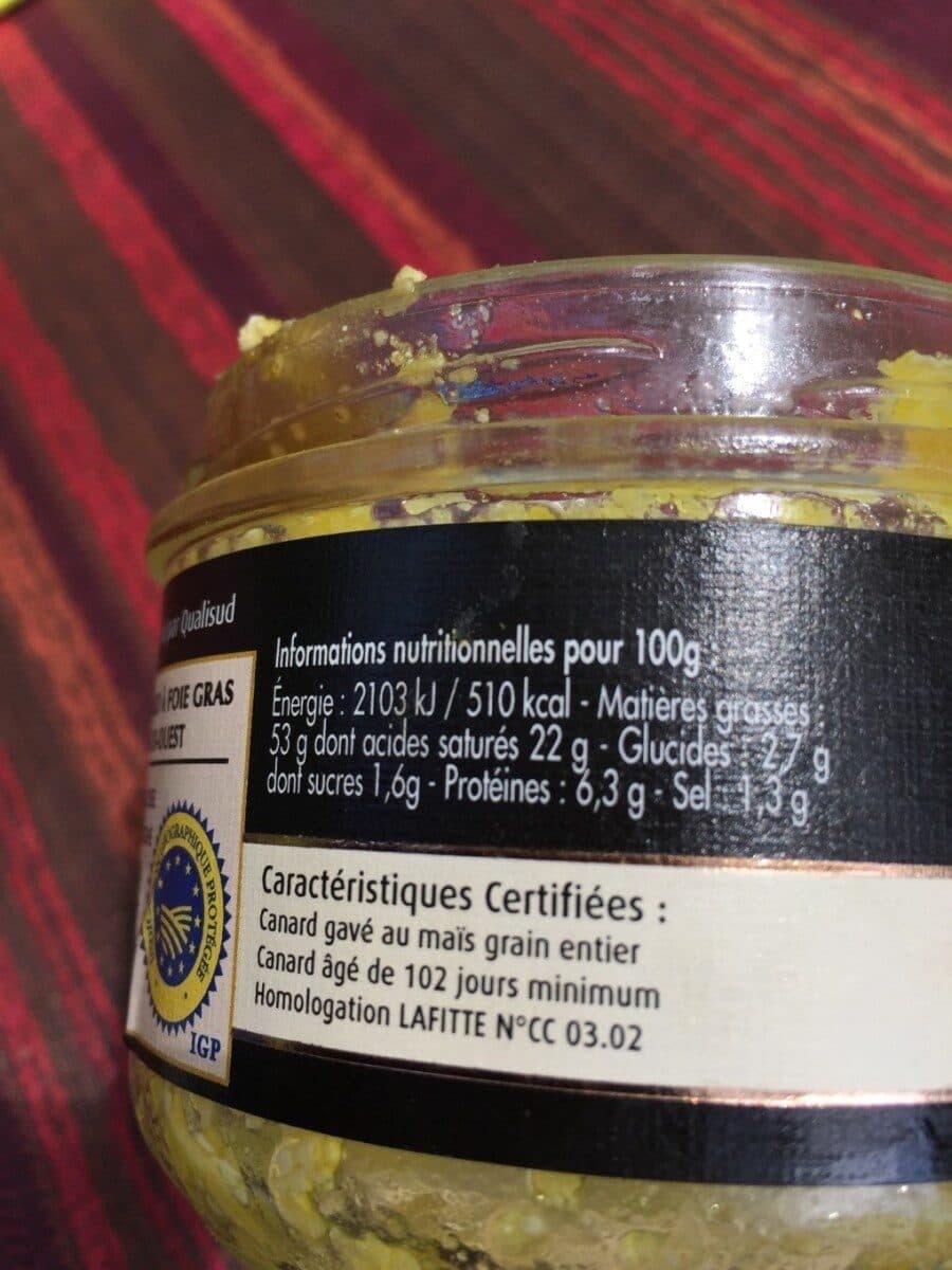 Lafitte Bloc de foie Gras de Canard packshot