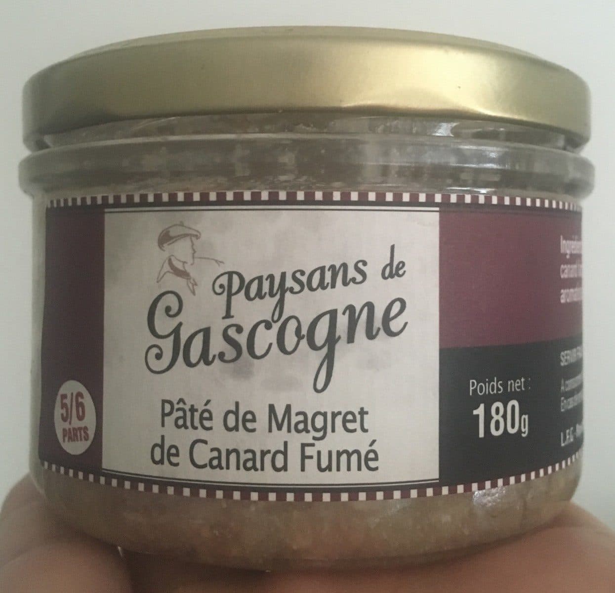 Open Food Facts Paté de Magret de cannard fumé packshot