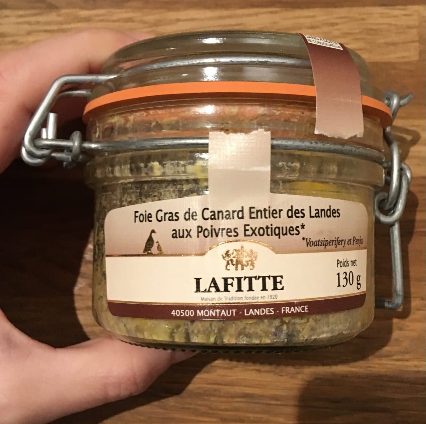 Lafitte Foie gras de canard entier des landes packshot