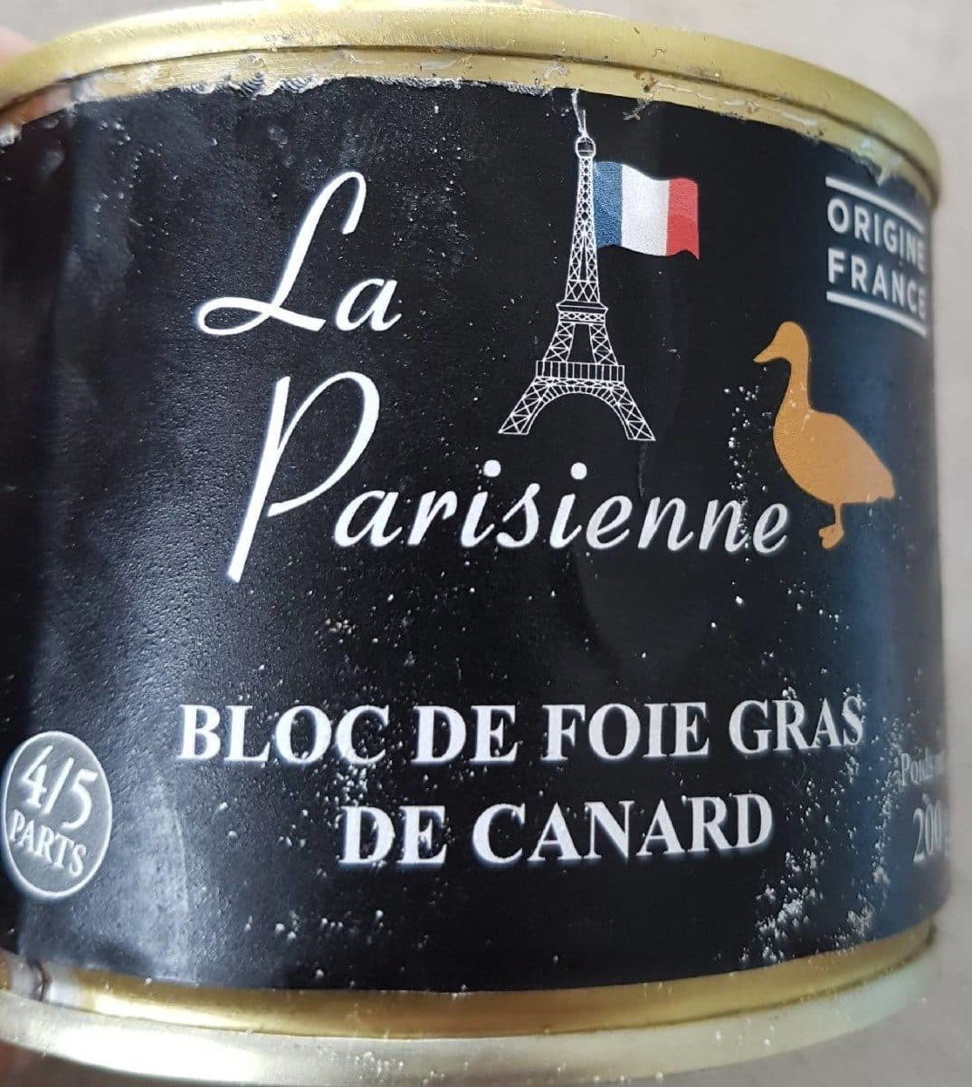 Open Food Facts Bloc de foie gras de canard packshot