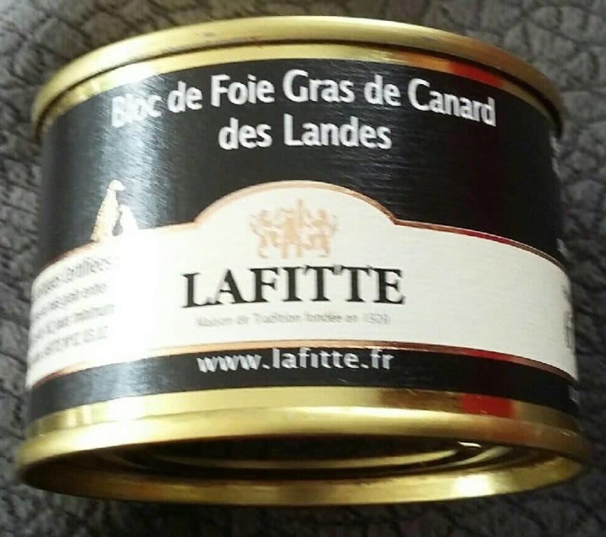 Lafitte Bloc de foie gras de canard des Landes packshot