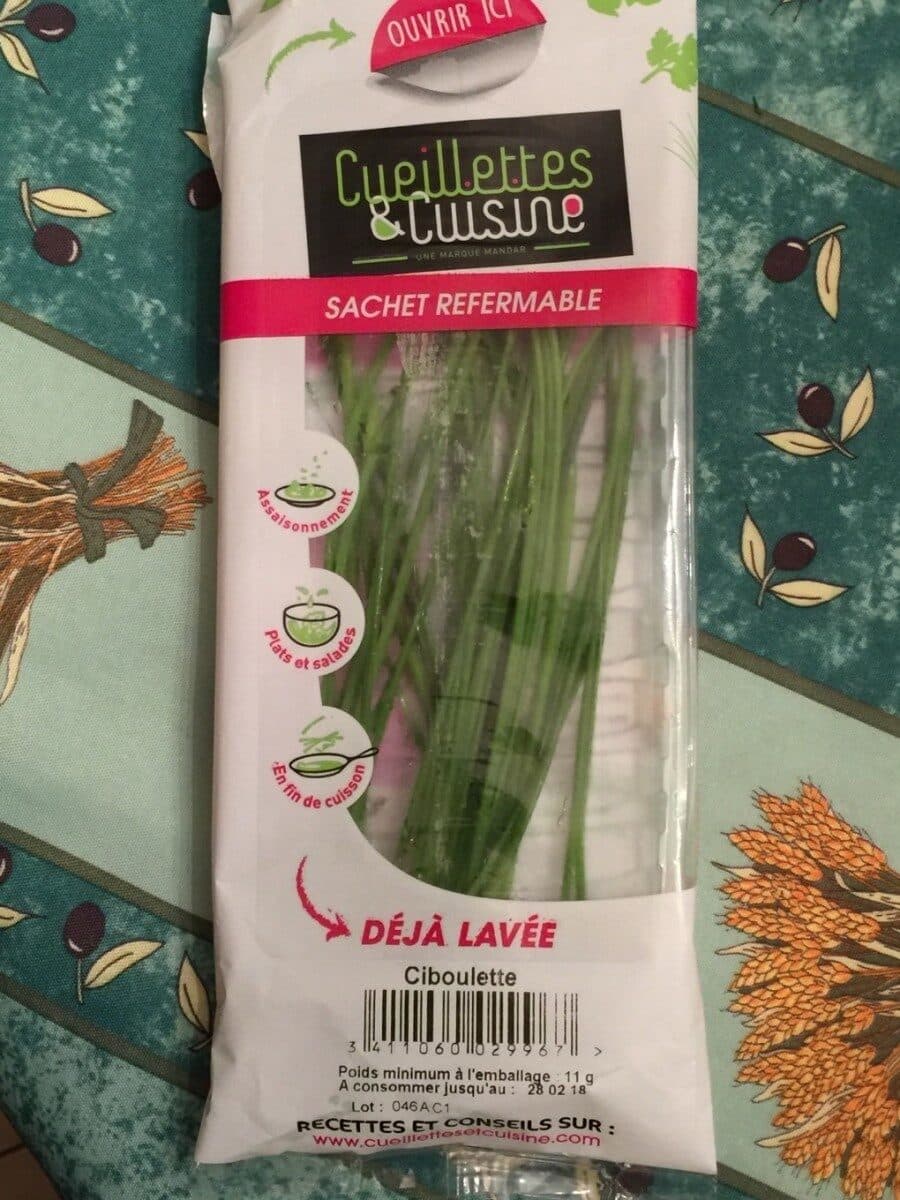 Cueillettes cuisine Ciboulette packshot
