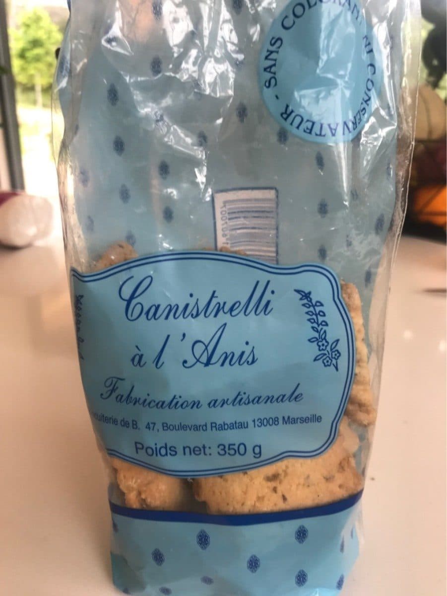 Open Food Facts Canistrelli à l'anis packshot