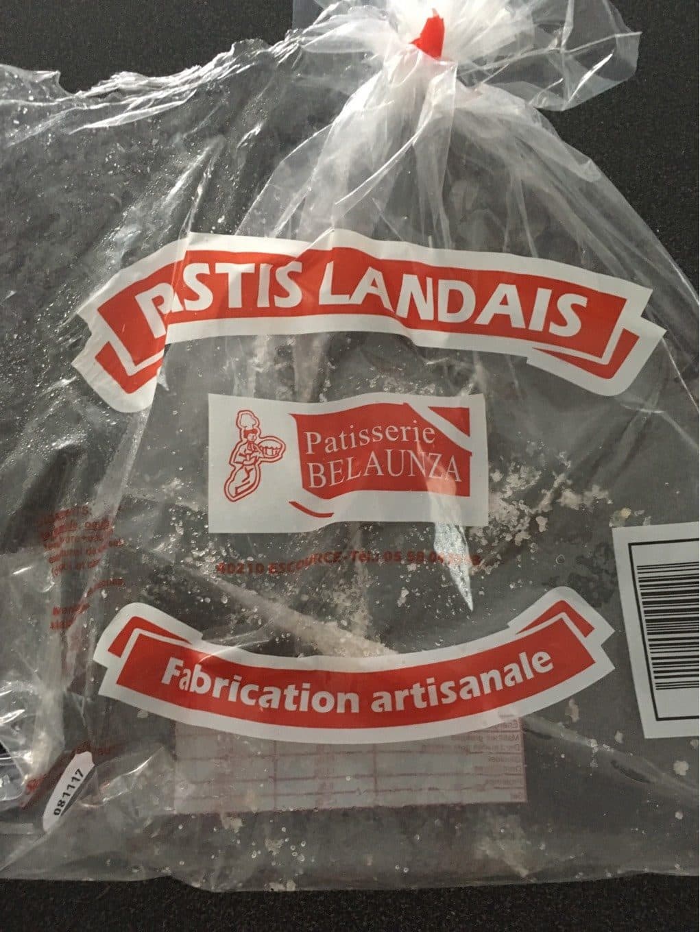 Pâtisserie Belaunza Pastis landais packshot