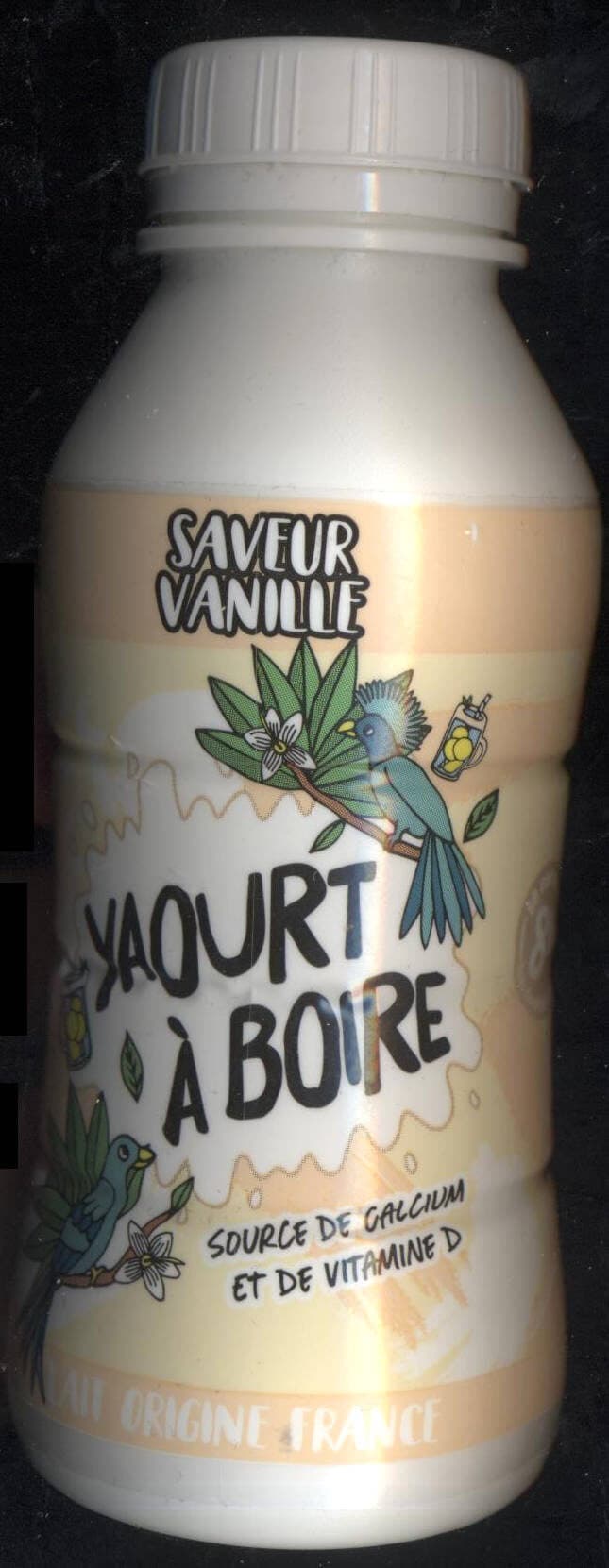 Laita Yaourt à boire vanille packshot