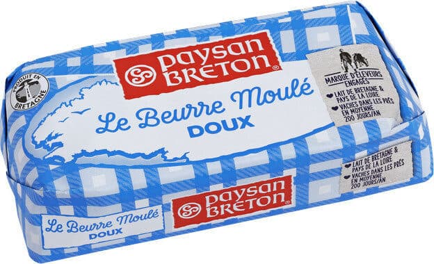 Paysan Breton Beurre moulé doux packshot