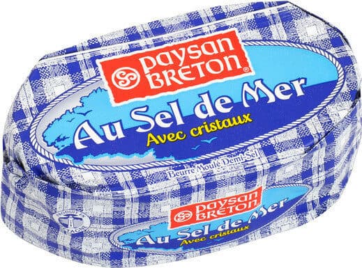 Paysan Breton Paysan Breton - Beurre moulé au sel de mer avec cristaux packshot