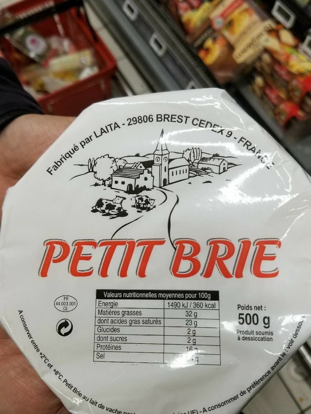 Sans marque Petit brie packshot