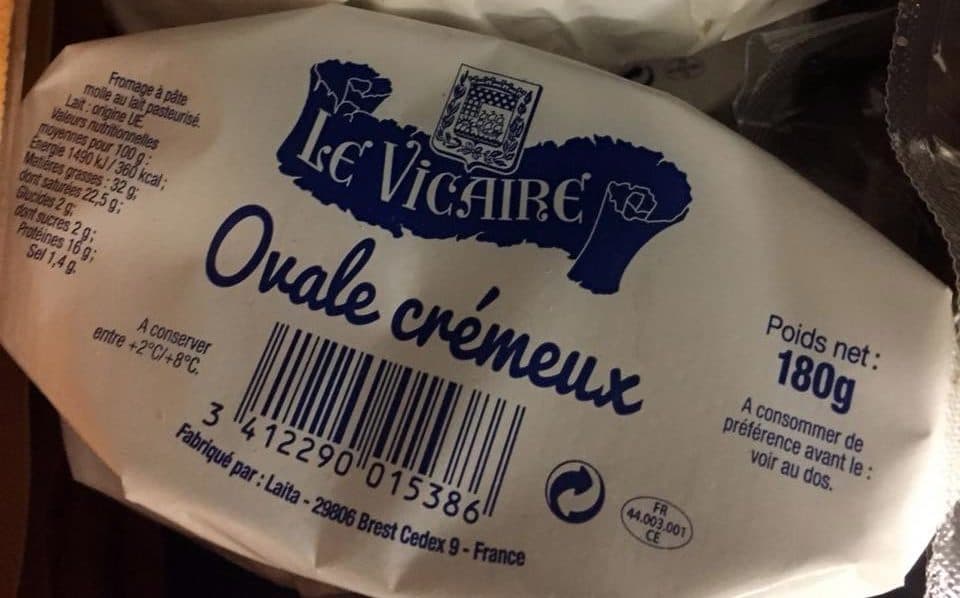 Laïta Ovale Crémeux packshot
