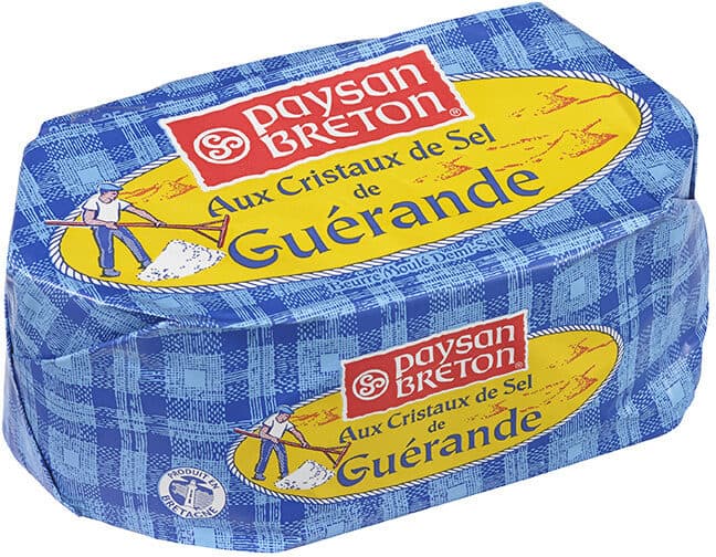 Paysan Breton Beurre aux cristaux de sel de Guérande packshot