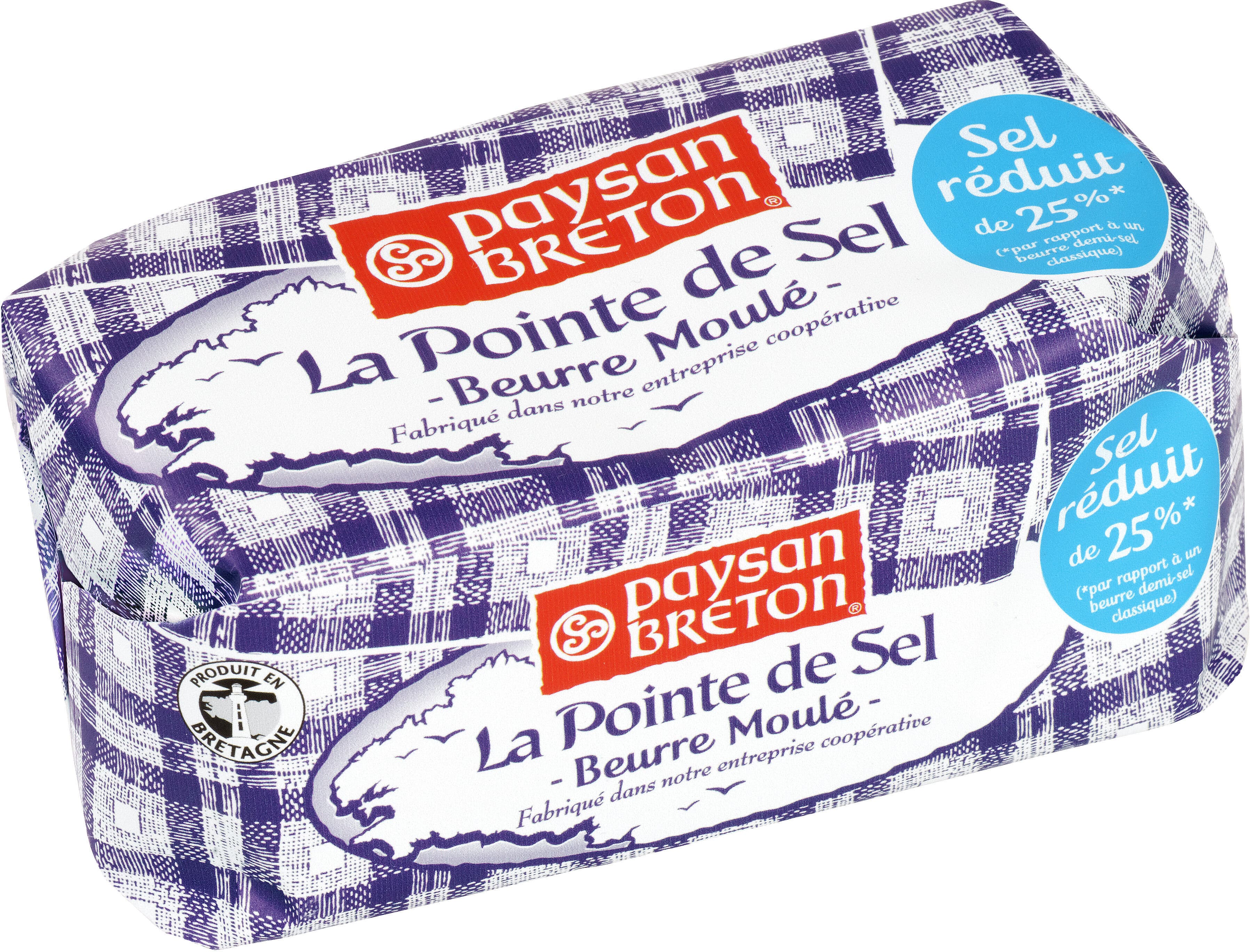 Paysan Breton Paysan Breton - Beurre moulé La Pointe de Sel packshot